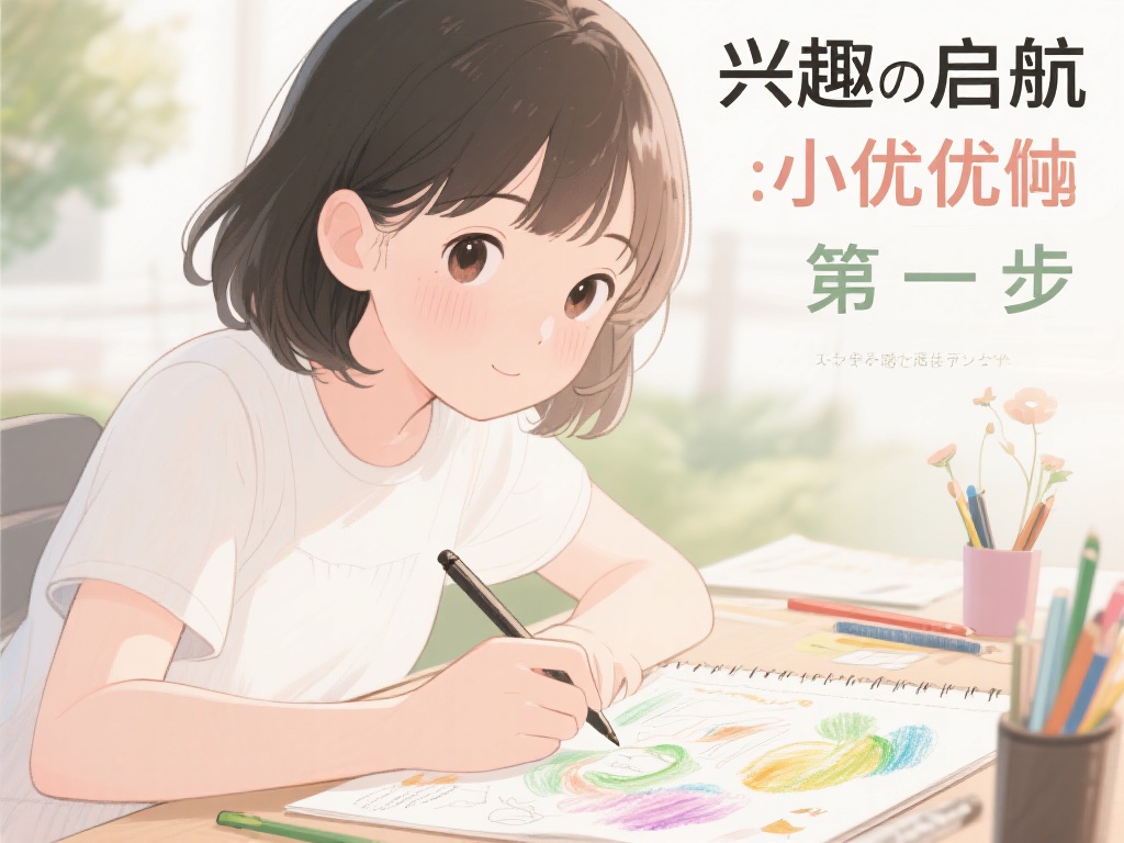 兴趣的启航：小优优子的第一步
很多人的